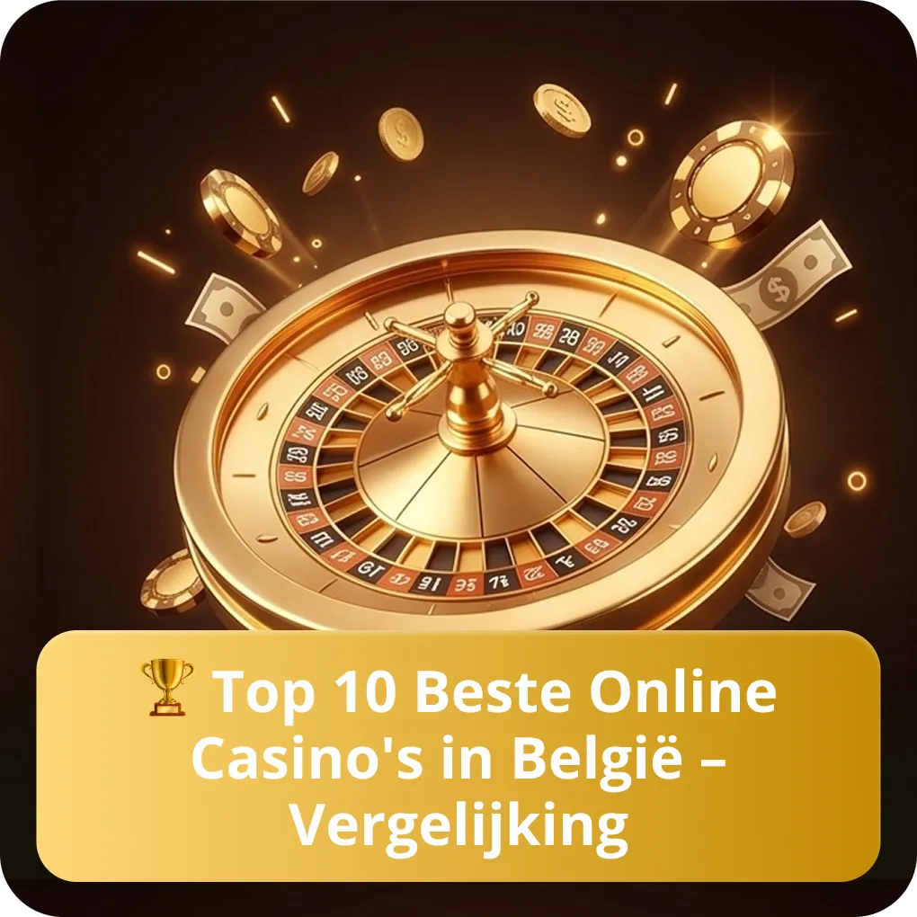 Top 10 beste online casino's in België — vergelijking